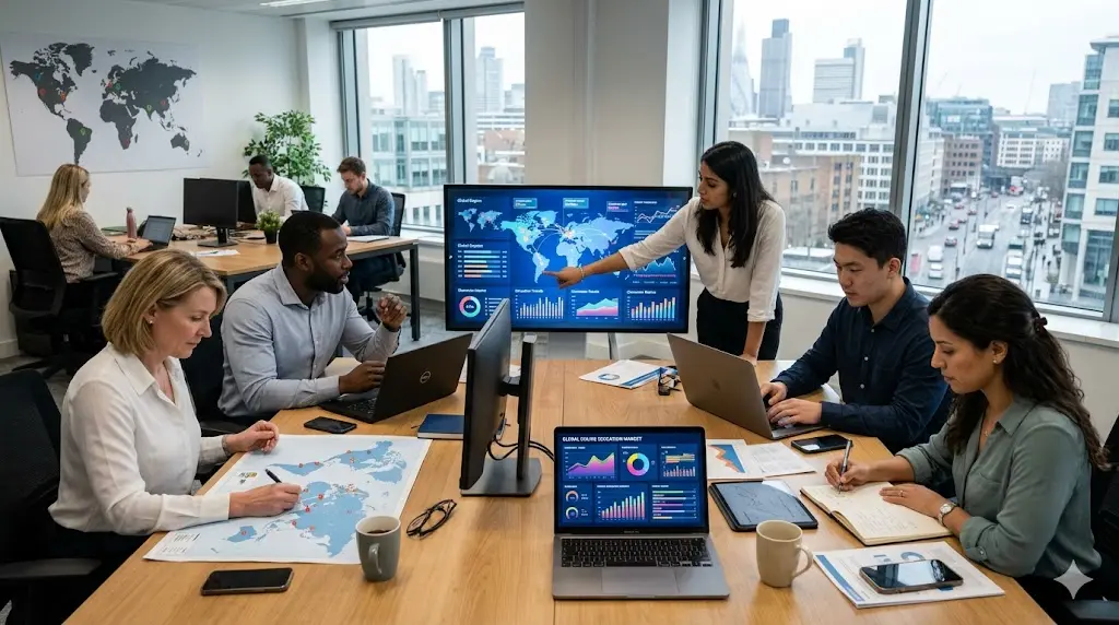 Global Marketing Research on Online Education and Consumer Engagement