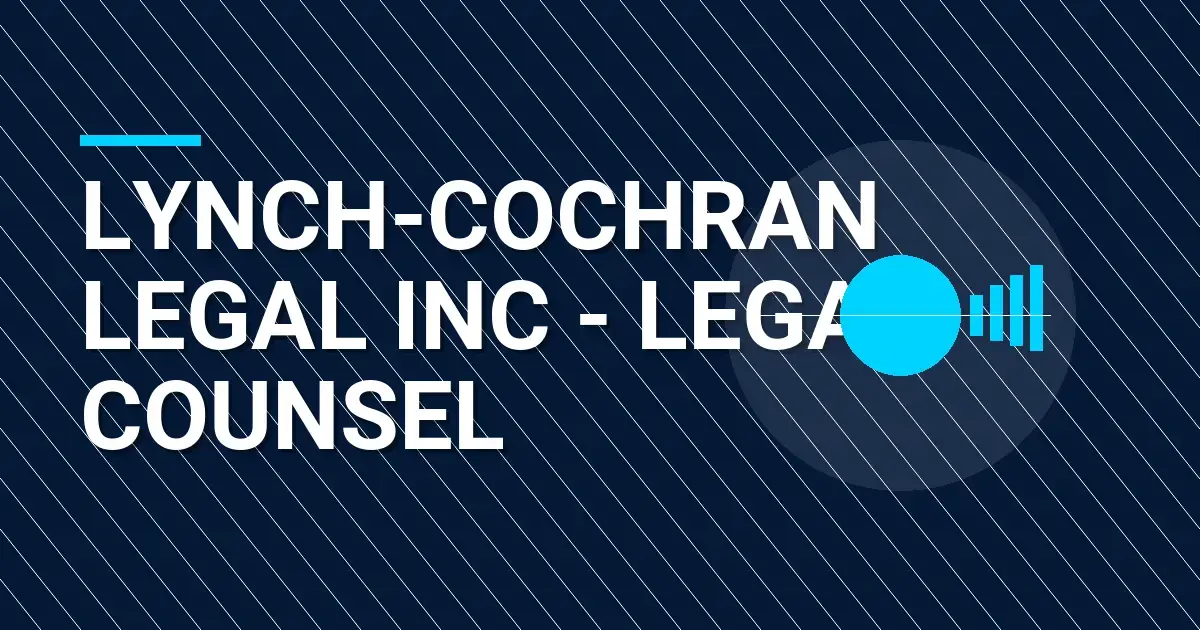 Lynch-Cochran Legal Inc - Legal Counsel