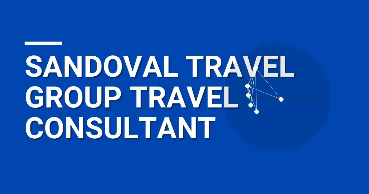 Sandoval Travel Group Travel Consultant