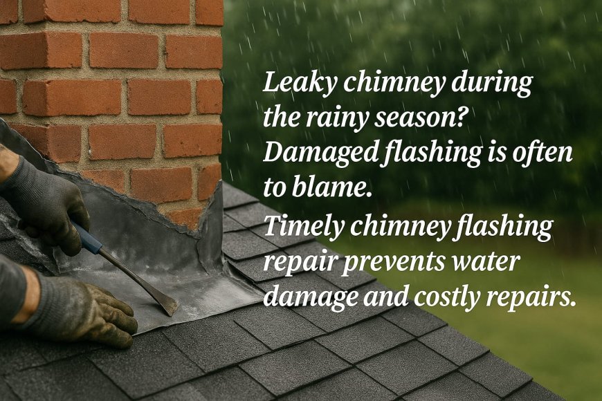 When Is Chimney Flashing Repair Needed Before Rainy Days