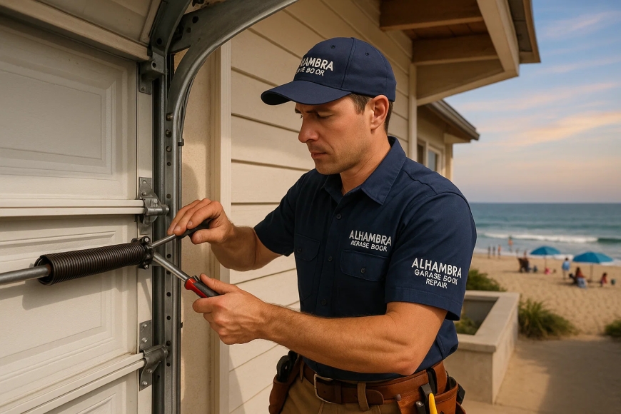 Do You Need Overhead Garage Door Repair for That Loud Noise in Alhambra?