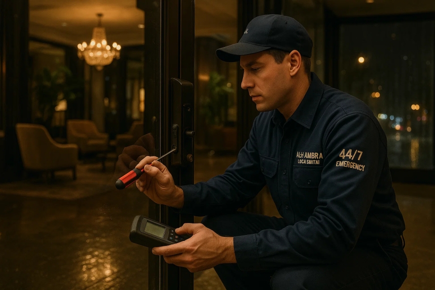 Who Can You Call for Emergency Locksmith Repair Late at Night in Alhambra?