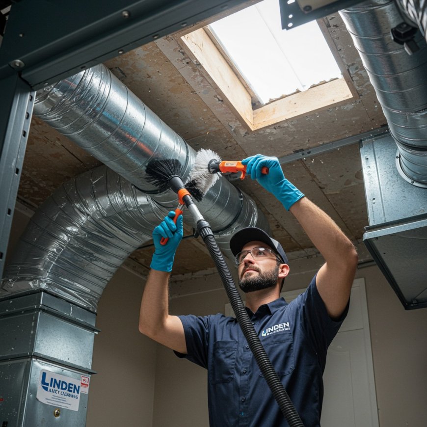 How Does Pure Air Duct Cleaning Help Families Breathe Better in Linden?