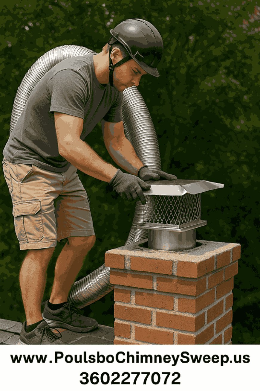 How does a Chimney Liner improve fireplace safety in Poulsbo homes