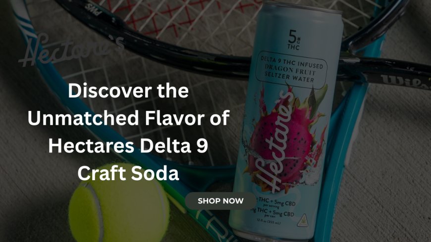 Discover the Unmatched Flavor of Hectares Delta 9 Craft Soda