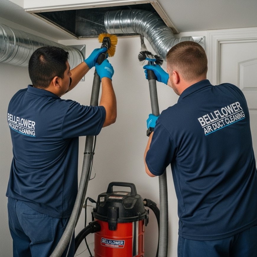 What Is Negative Pressure Air Duct Cleaning and How Does It Work in Bellflower?