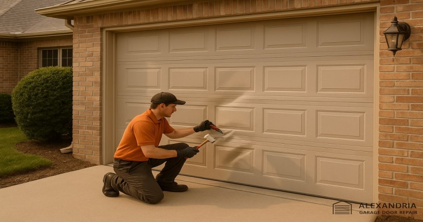 What Makes Garage Door Dent Repair in Alexandria So Important?