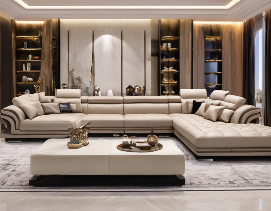 Crafting Luxury Spaces with Modern Sectional Sofas in Dubai