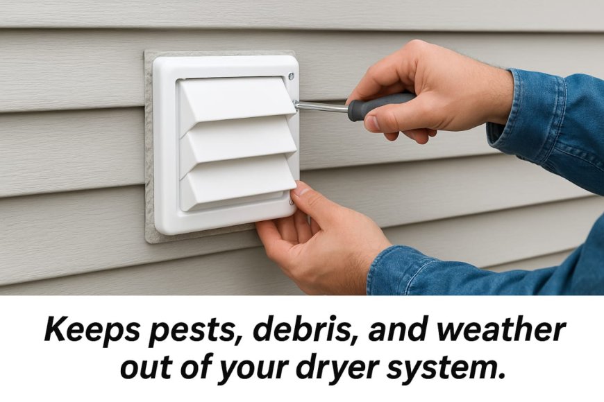 Which Signs Point to Needing Dryer Vent Cover Replacement