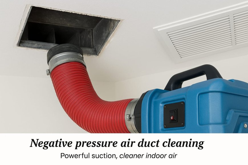 Why Negative Pressure Air Duct Cleaning Boosts Air Quality in Diamond Bar