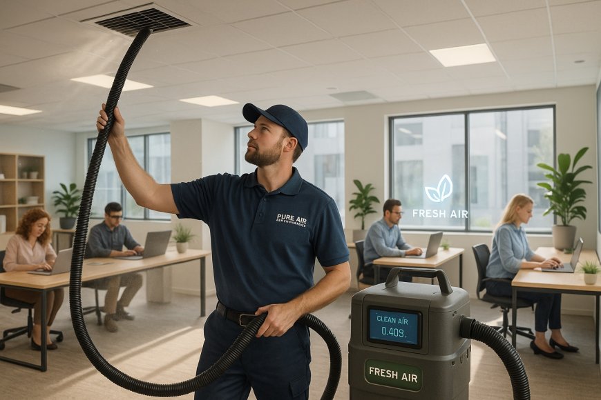 Why Businesses Need Pure Air Duct Cleaning Services?