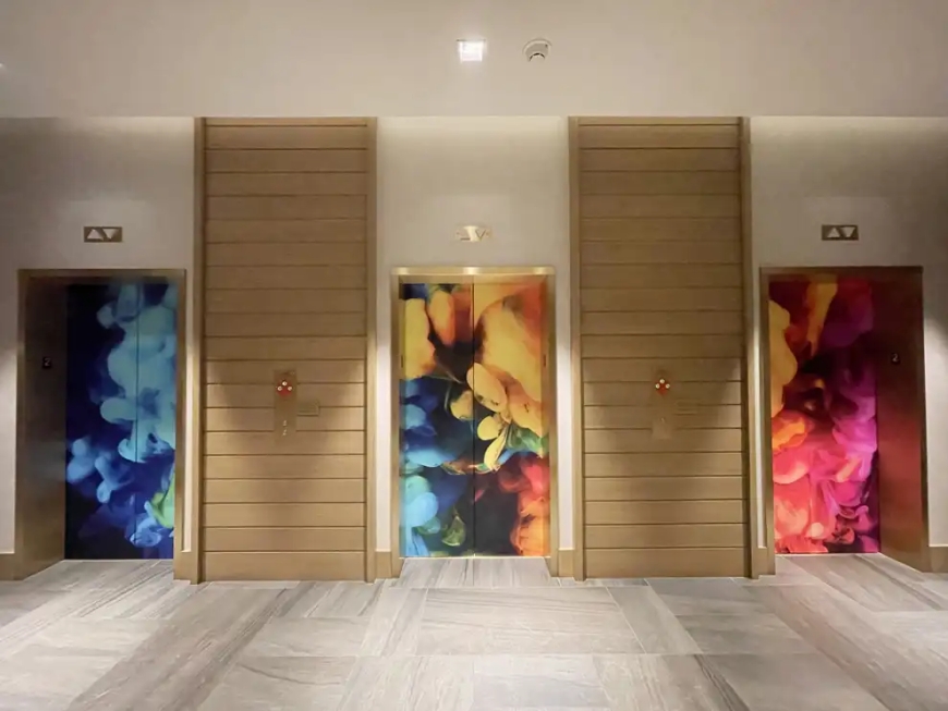 How Are Elevator Wraps Designed in Richmond VA?